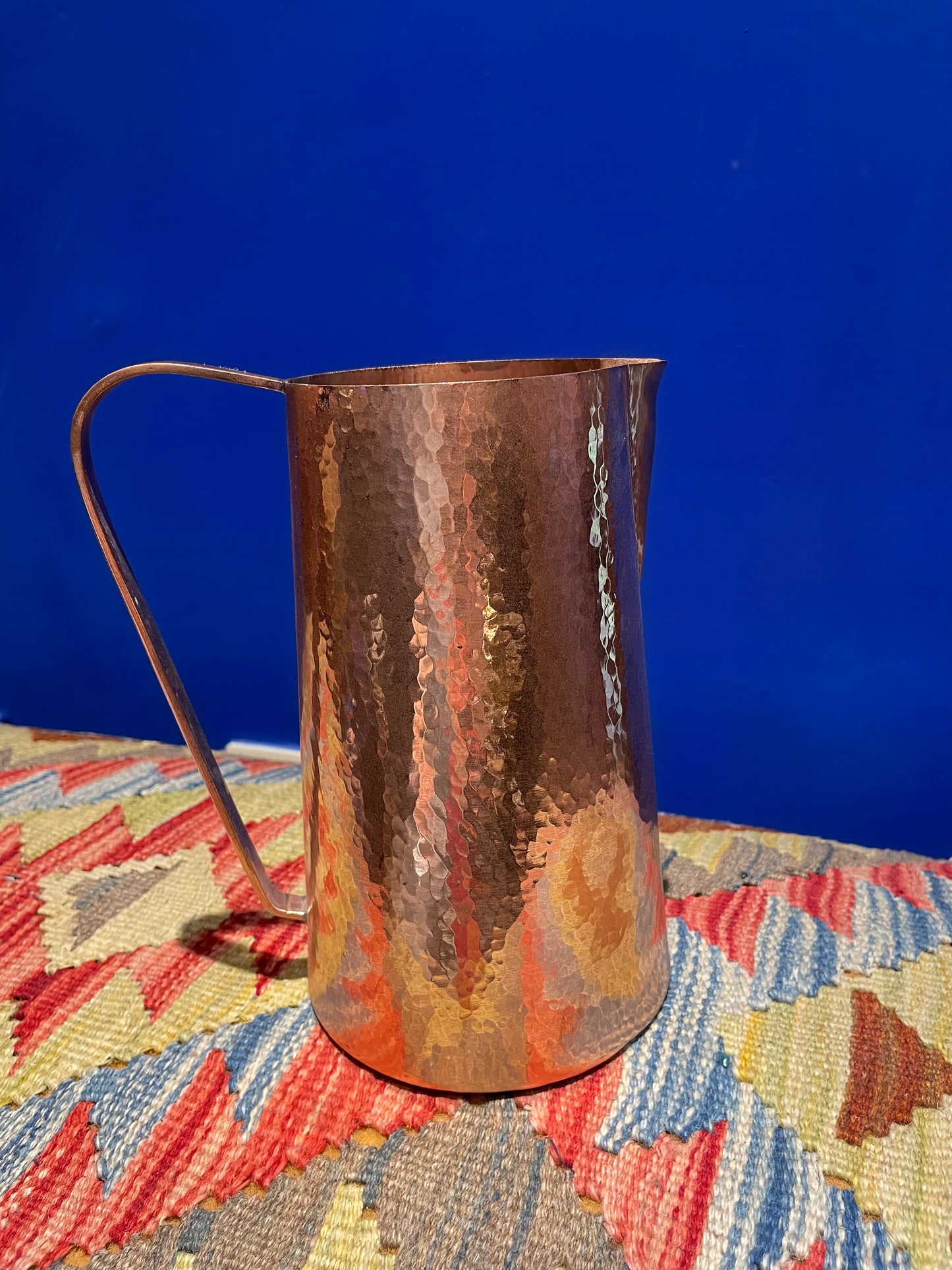 Copper Hand-Hammered Jug